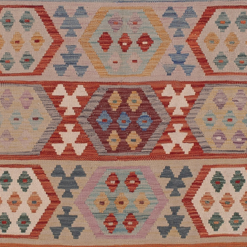 Kelim Teppich - Splash - 352 x 254 cm - mehrfarbig