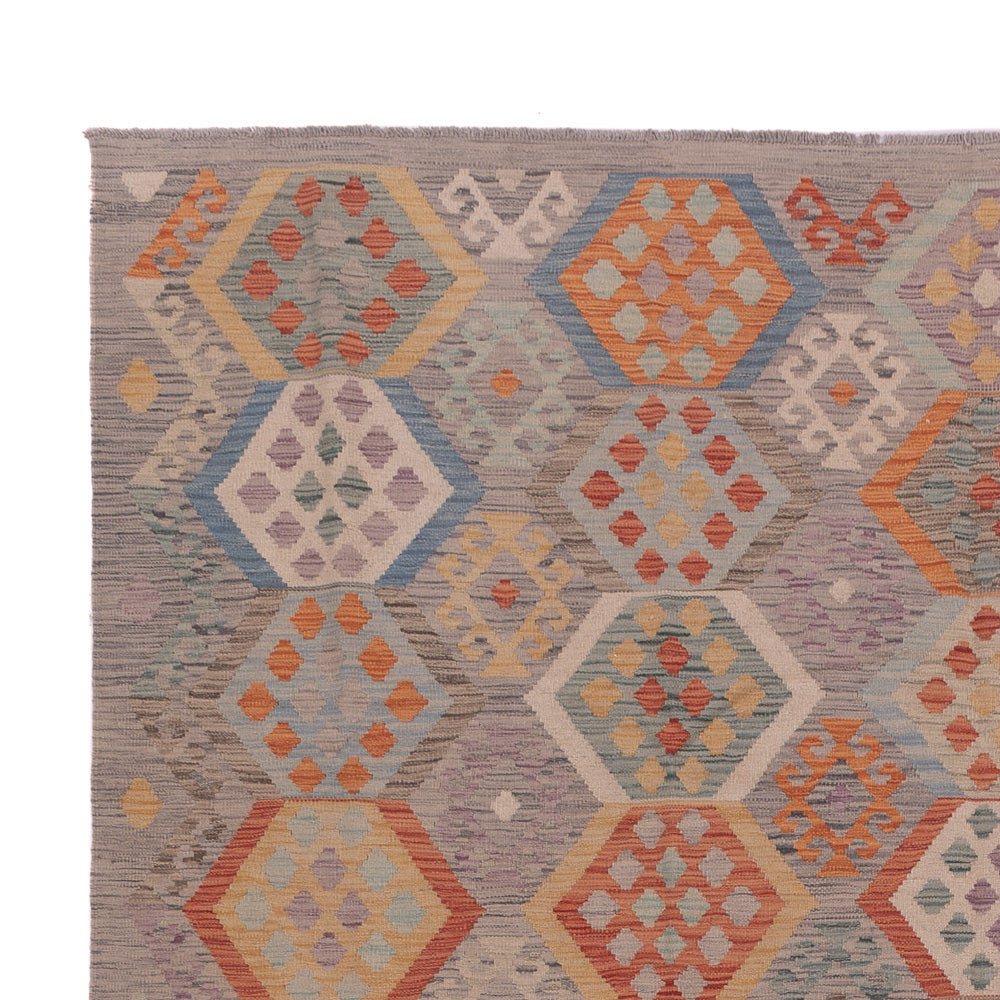 Kilim Maimana Alfombra 256x350cm - Alfombra de lana