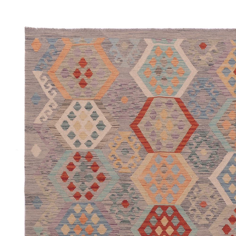Kilim Maimana Alfombra 353x262cm - Alfombra de lana