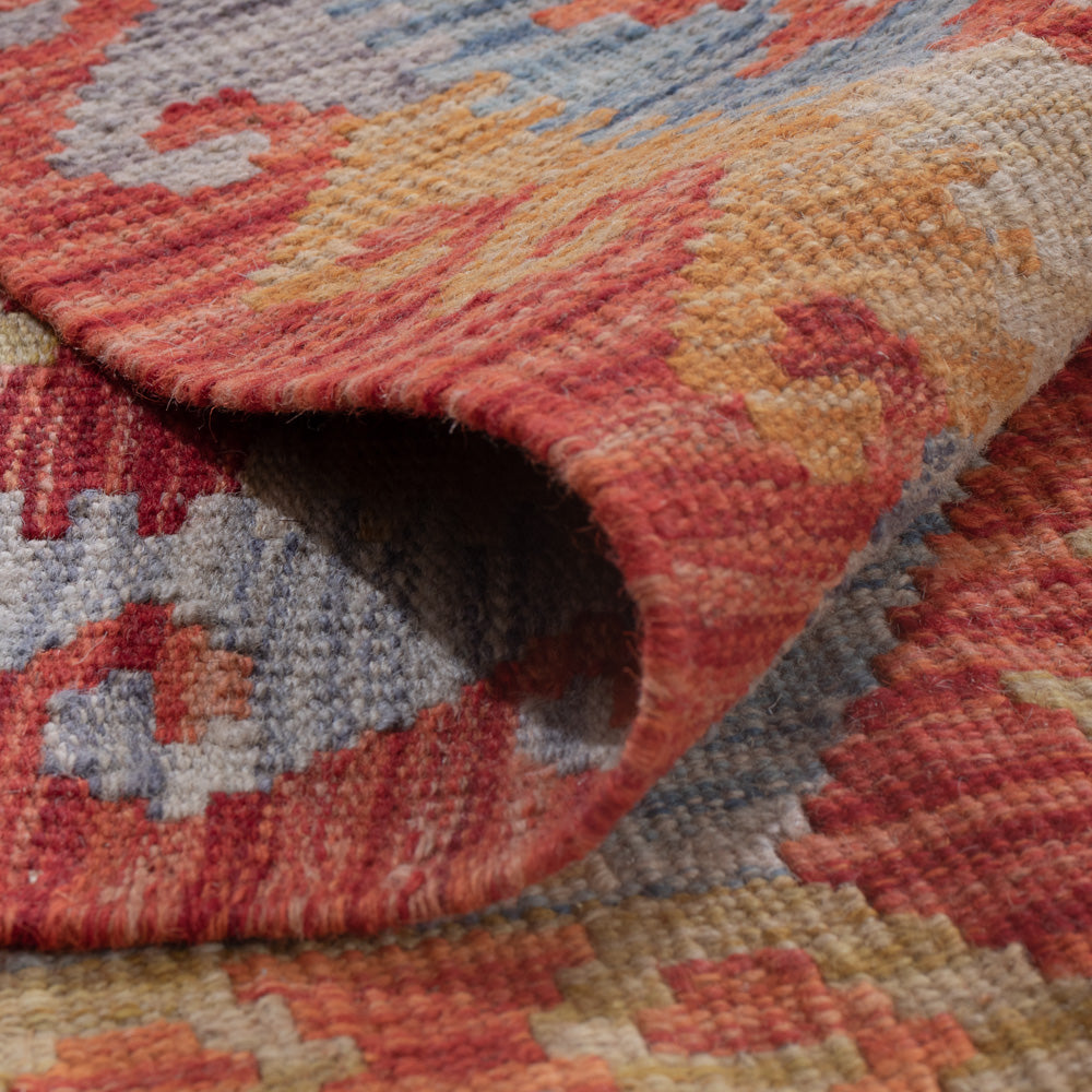 Kelim Teppich - Splash - 349 x 258 cm - mehrfarbig