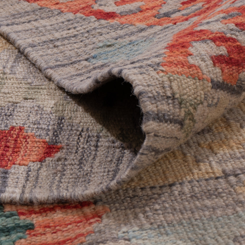 Kelim Teppich - Splash - 352 x 255 cm - mehrfarbig