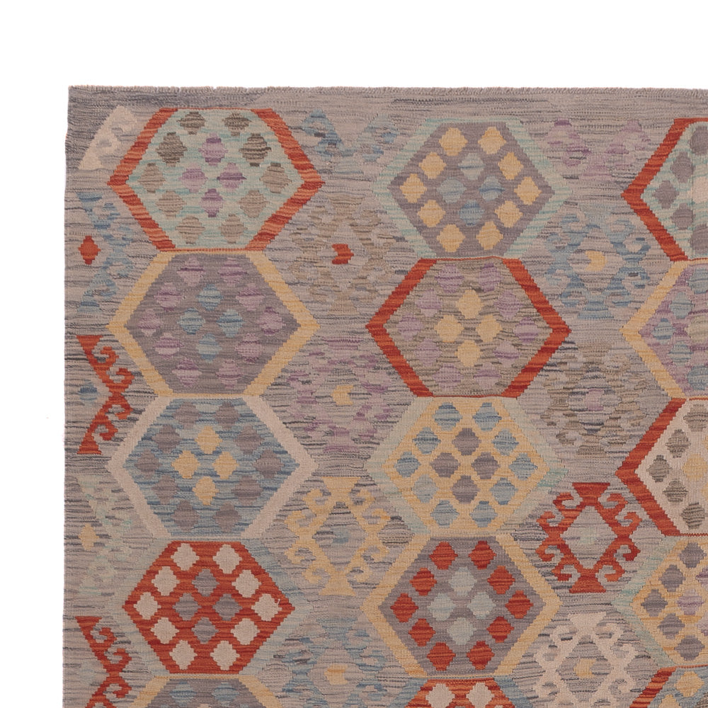 Kilim Maimana Alfombra 342x257cm - Alfombra de lana