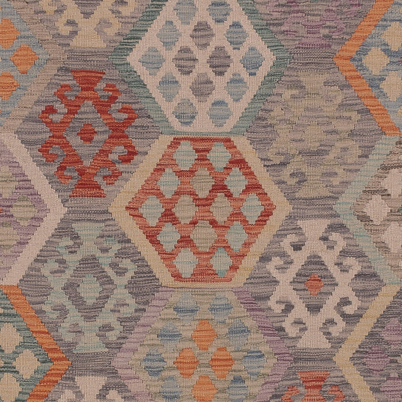 Kelim Teppich - Splash - 356 x 255 cm - mehrfarbig