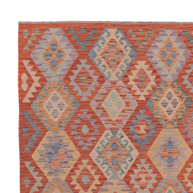 Kelim Teppich - Splash - 301 x 249 cm - mehrfarbig