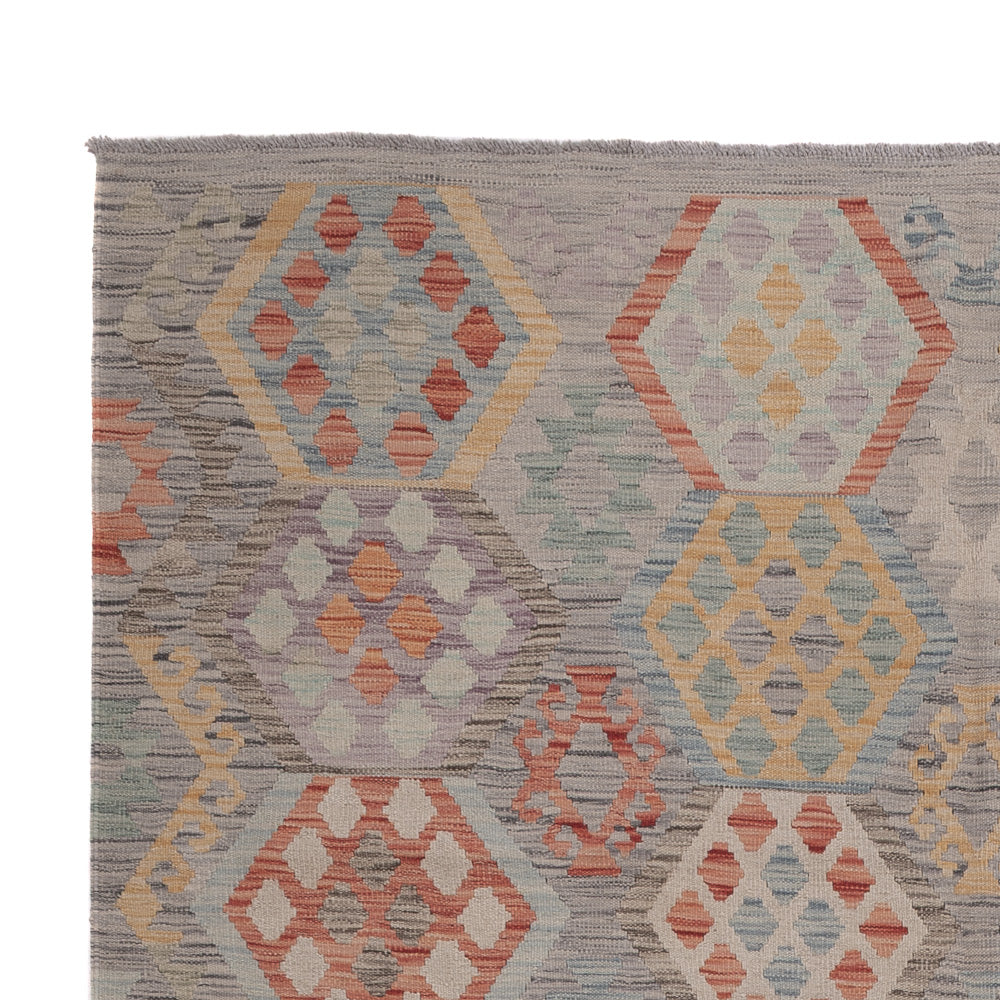 Kilim Maimana Alfombra 302x202cm - Alfombra de lana