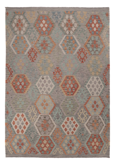 Kilim Maimana Alfombra 203x286cm - Alfombra de lana