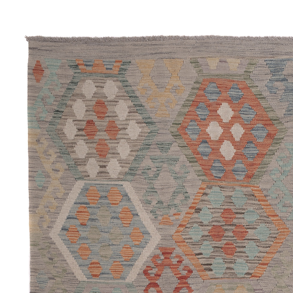 Kilim Maimana Alfombra 286x203cm - Alfombra de lana