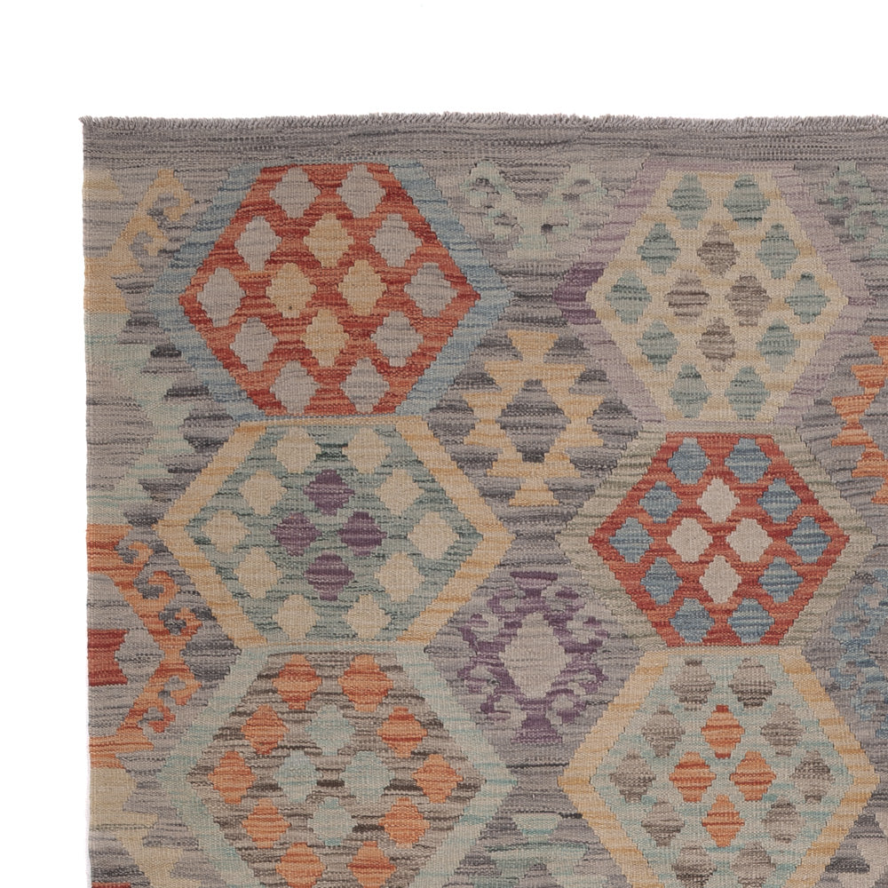 Kilim Maimana Alfombra 302x200cm - Alfombra de lana
