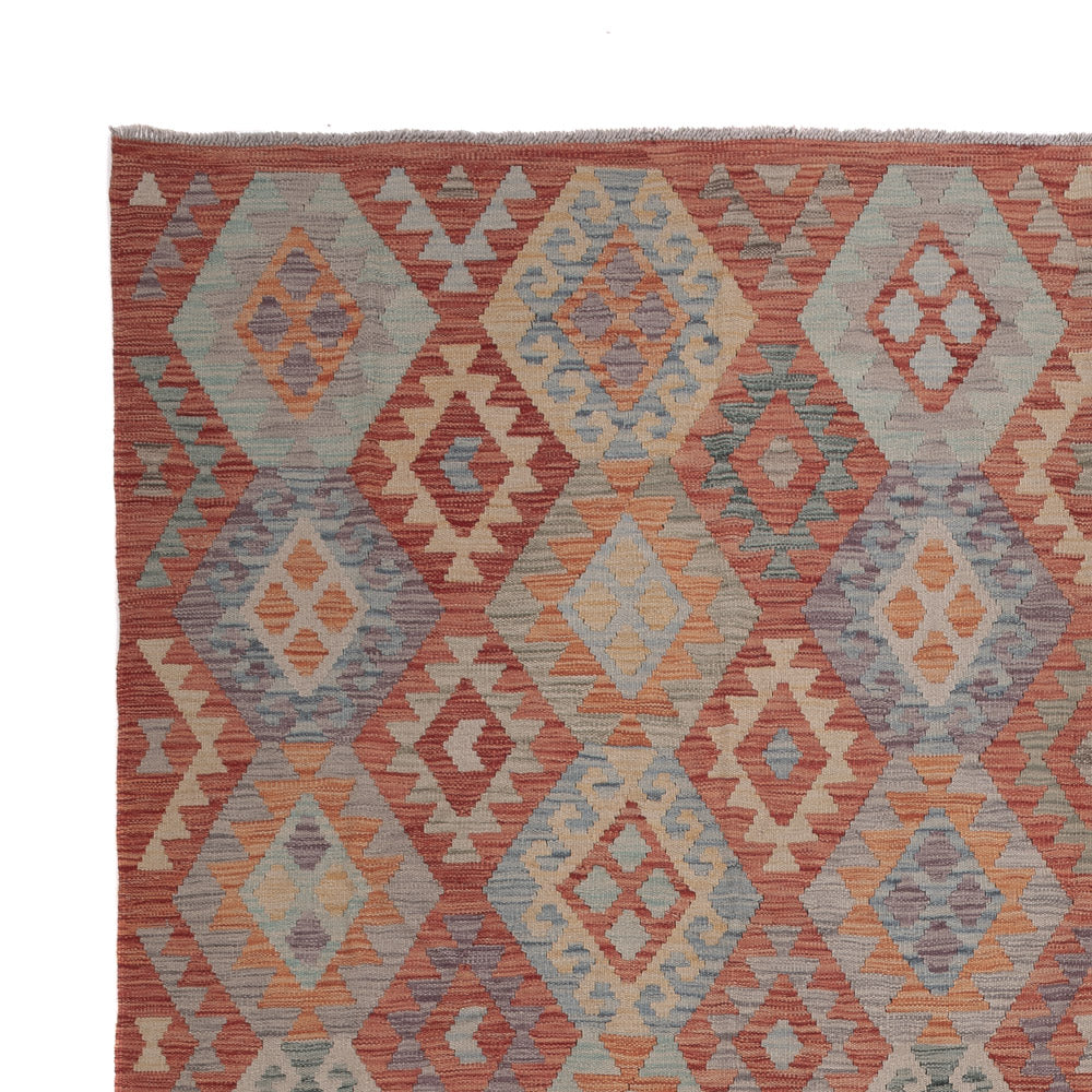 Kelim Teppich - Splash - 307 x 250 cm - mehrfarbig