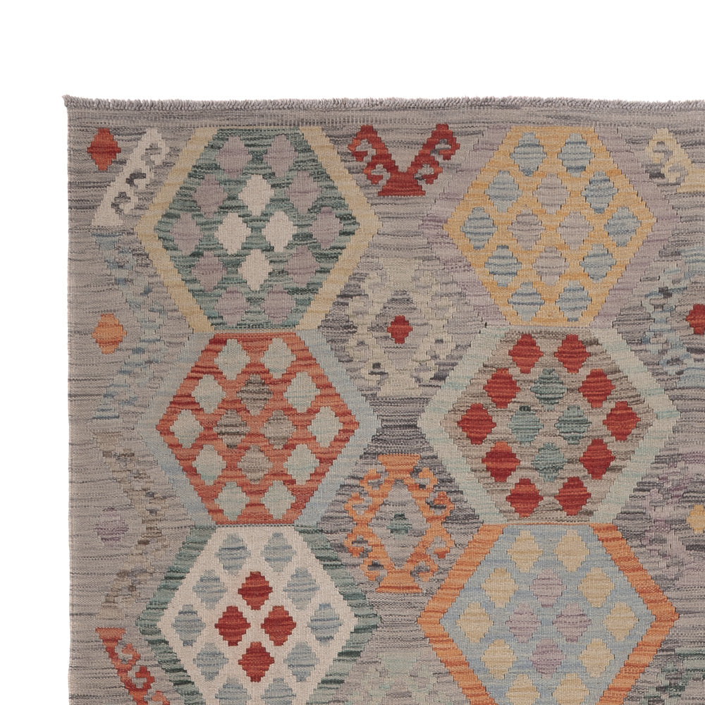 Kilim Maimana Alfombra 205x299cm - Alfombra de lana