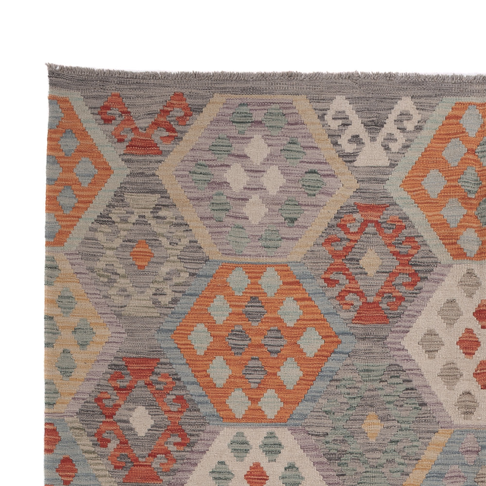 Kilim Maimana Alfombra 296x201cm - Alfombra de lana