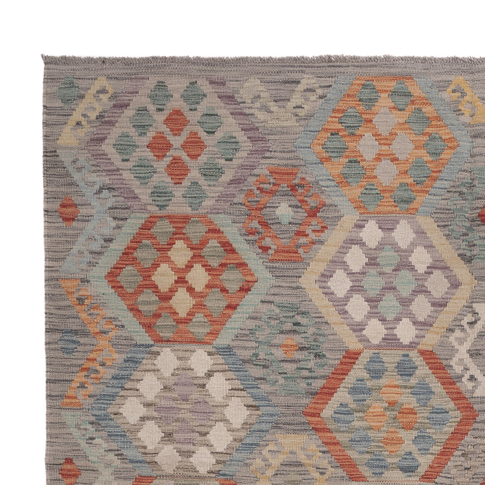 Kilim Maimana Alfombra 299x203cm - Alfombra de lana