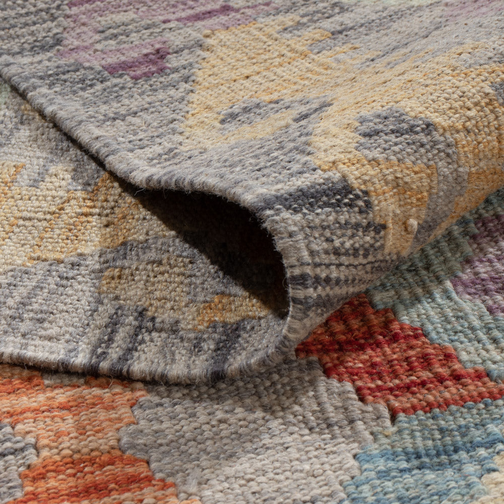 Kelim Teppich - Splash - 293 x 206 cm - mehrfarbig