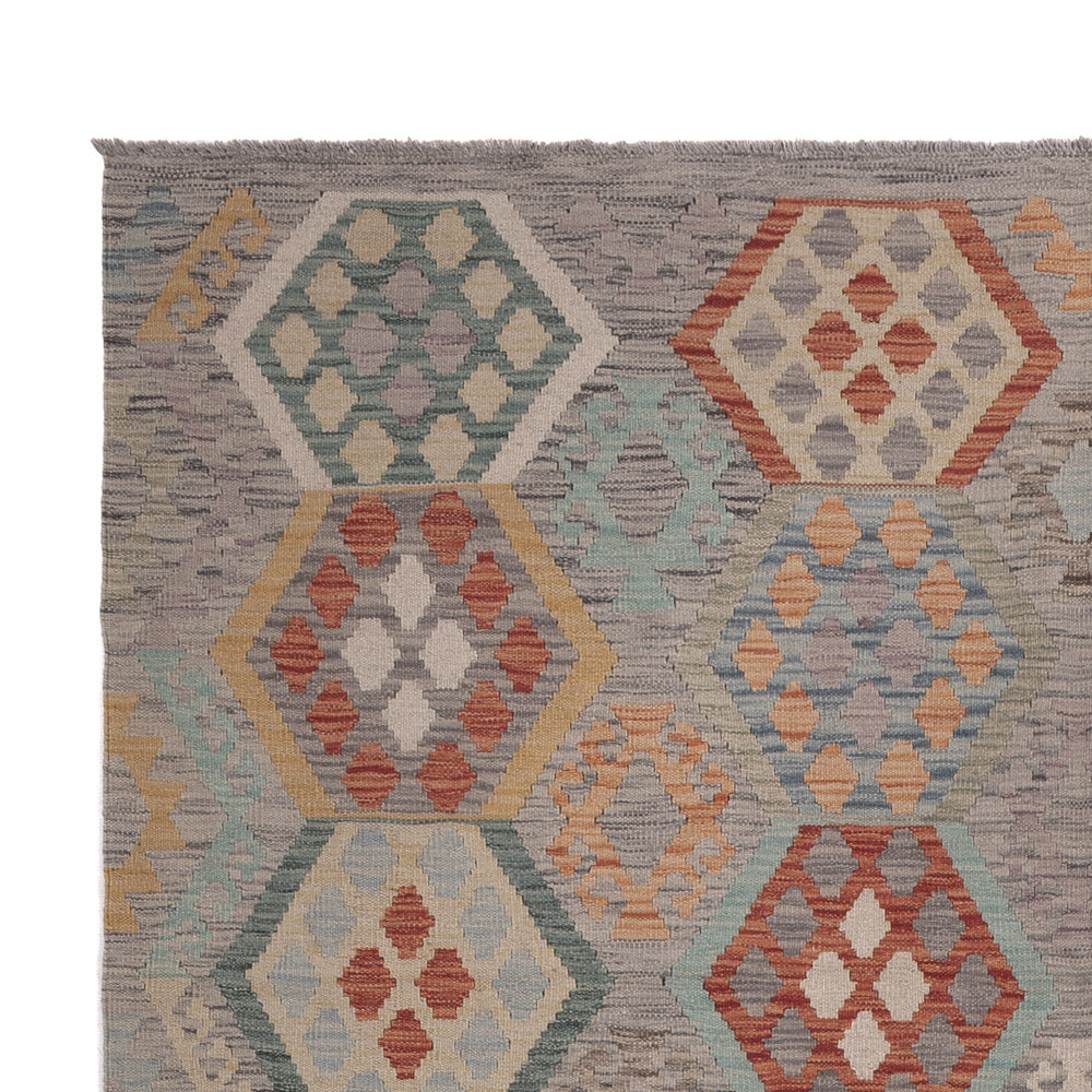 Kilim Maimana Alfombra 297x198cm - Alfombra de lana