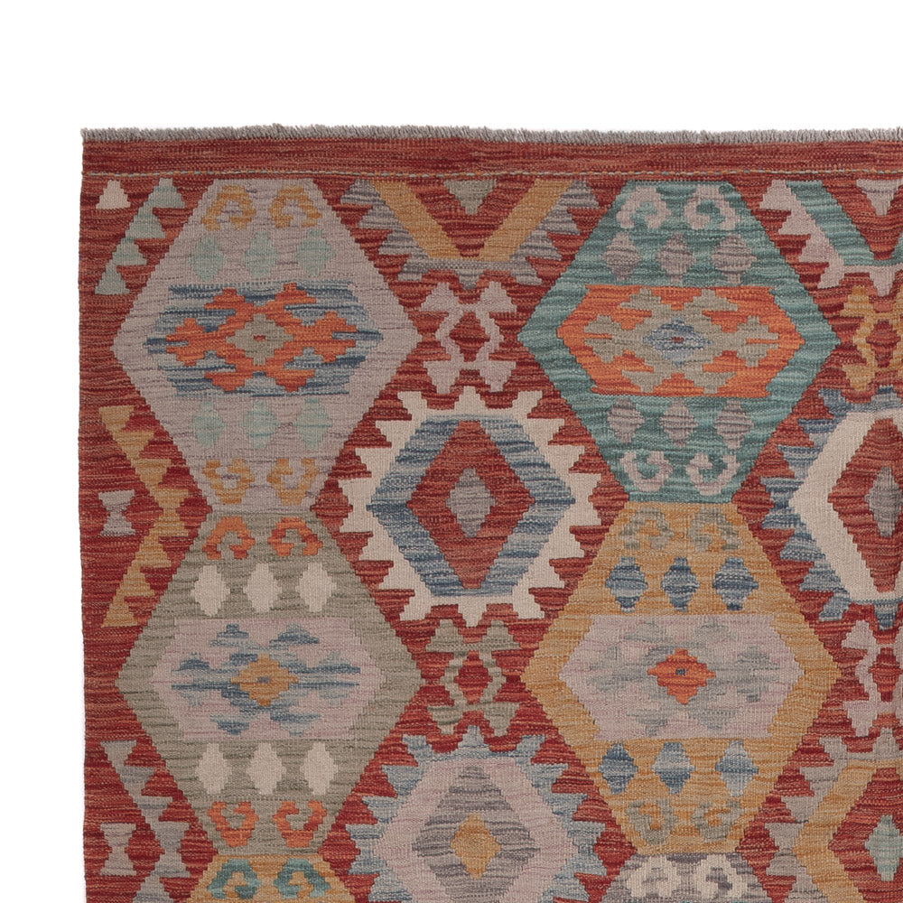 Kilim Maimana Alfombra 205x309cm - Alfombra de lana