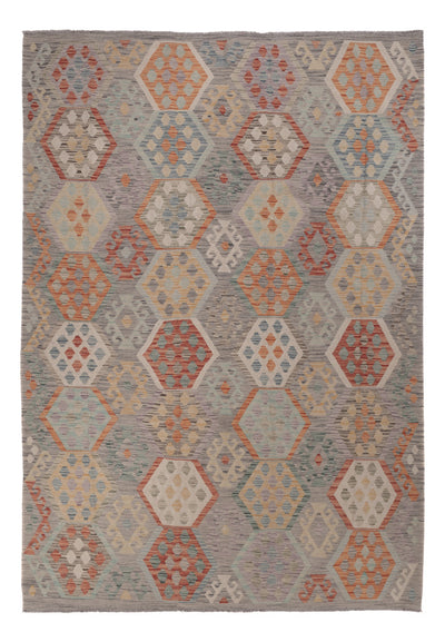 Kilim Maimana Alfombra 212x297cm - Alfombra de lana