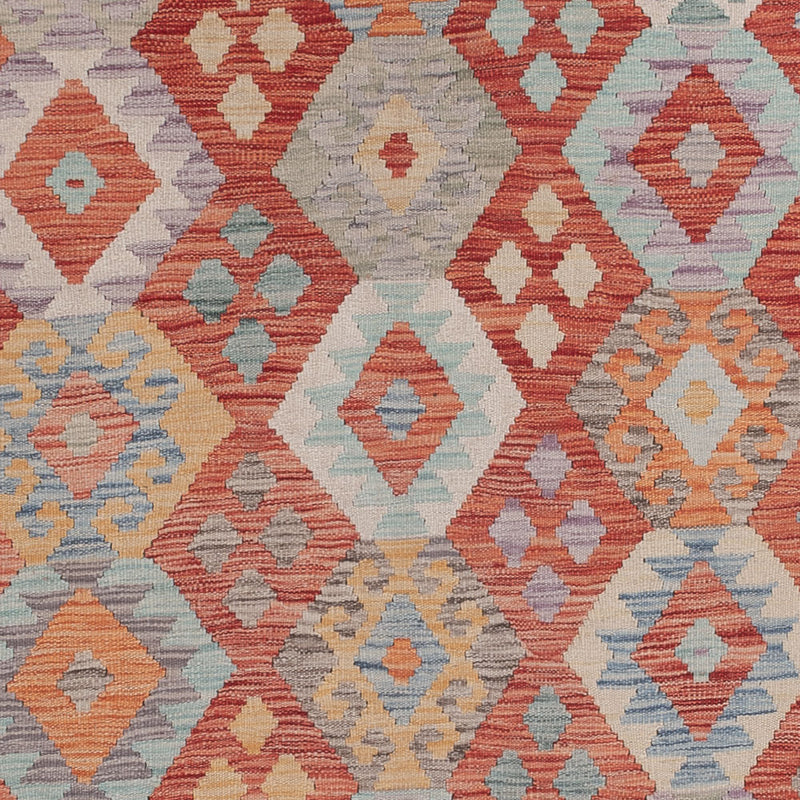 Kelim Teppich - Splash - 295 x 197 cm - mehrfarbig