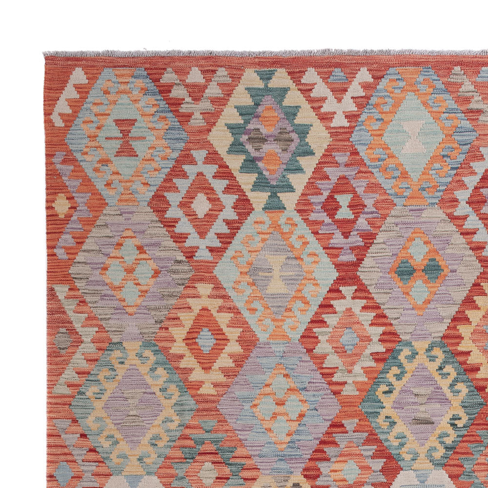 Kilim Maimana Alfombra 305x251cm - Alfombra de lana