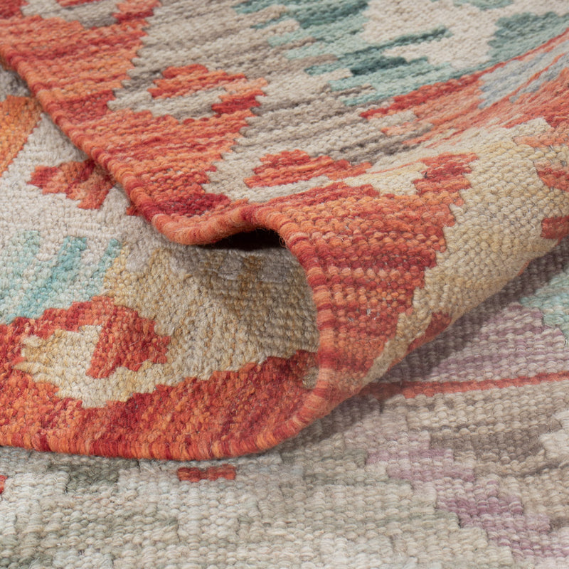 Kelim Teppich - Splash - 238 x 177 cm - mehrfarbig