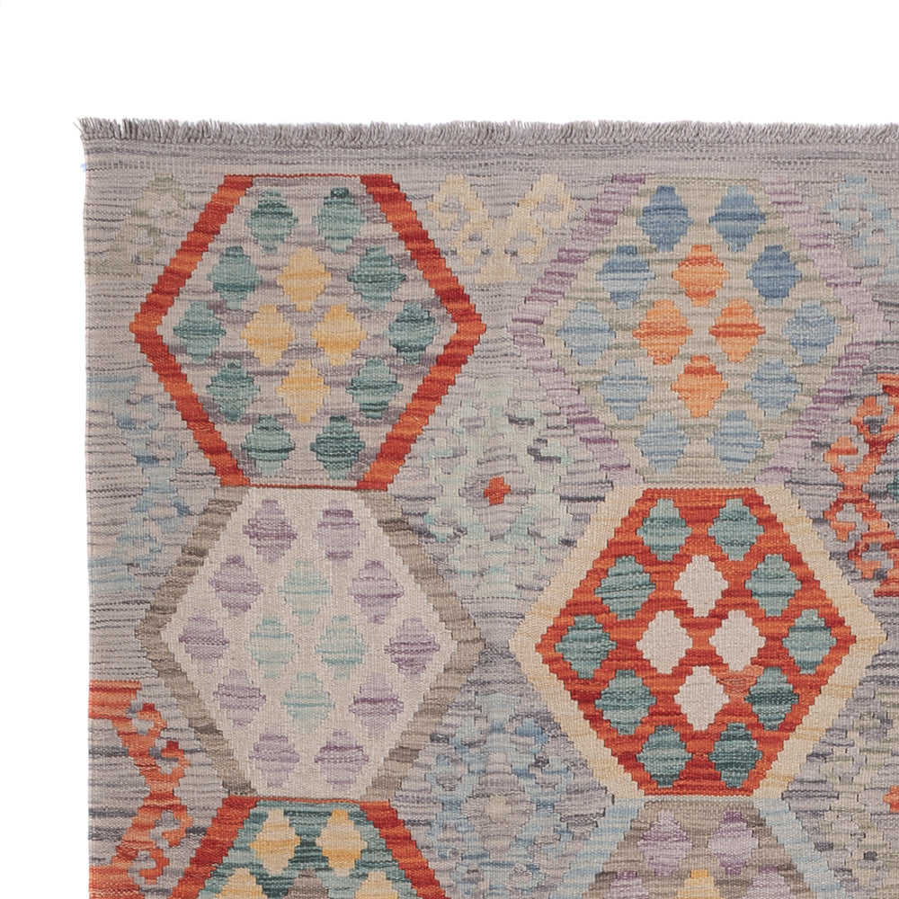 Kilim Maimana Alfombra 238x175cm - Alfombra de lana