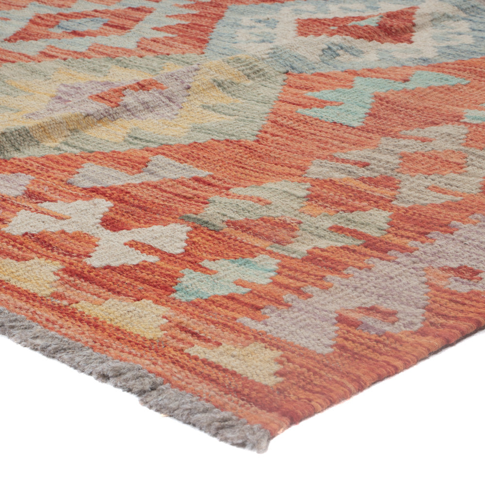 Kelim Teppich - Splash - 234 x 177 cm - mehrfarbig