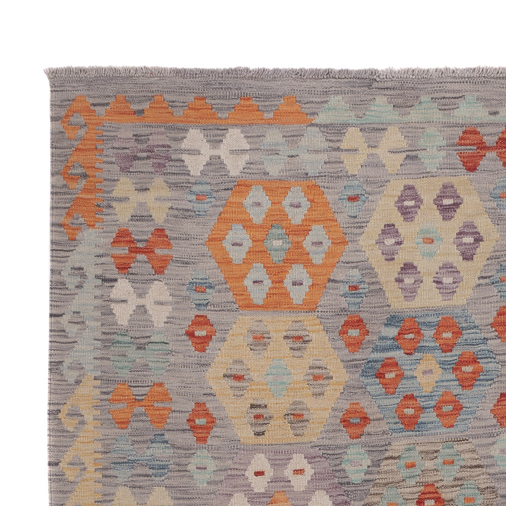 Kilim Maimana Alfombra 242x177cm - Alfombra de lana