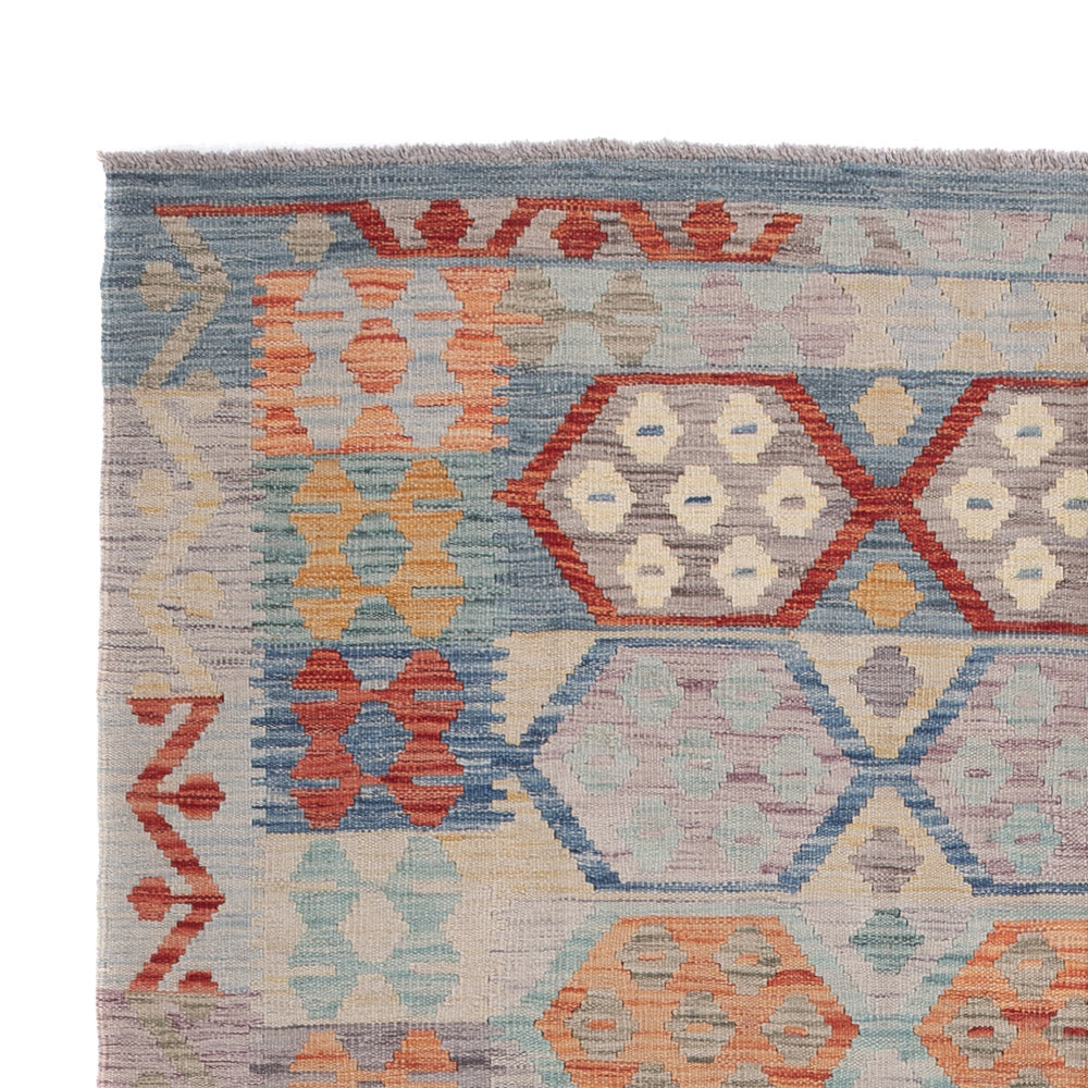 Kelim Teppich - Splash - 244 x 167 cm - mehrfarbig