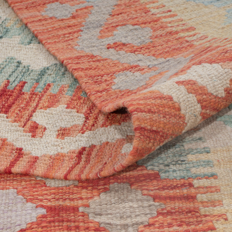 Kelim Teppich - Splash - 240 x 176 cm - mehrfarbig