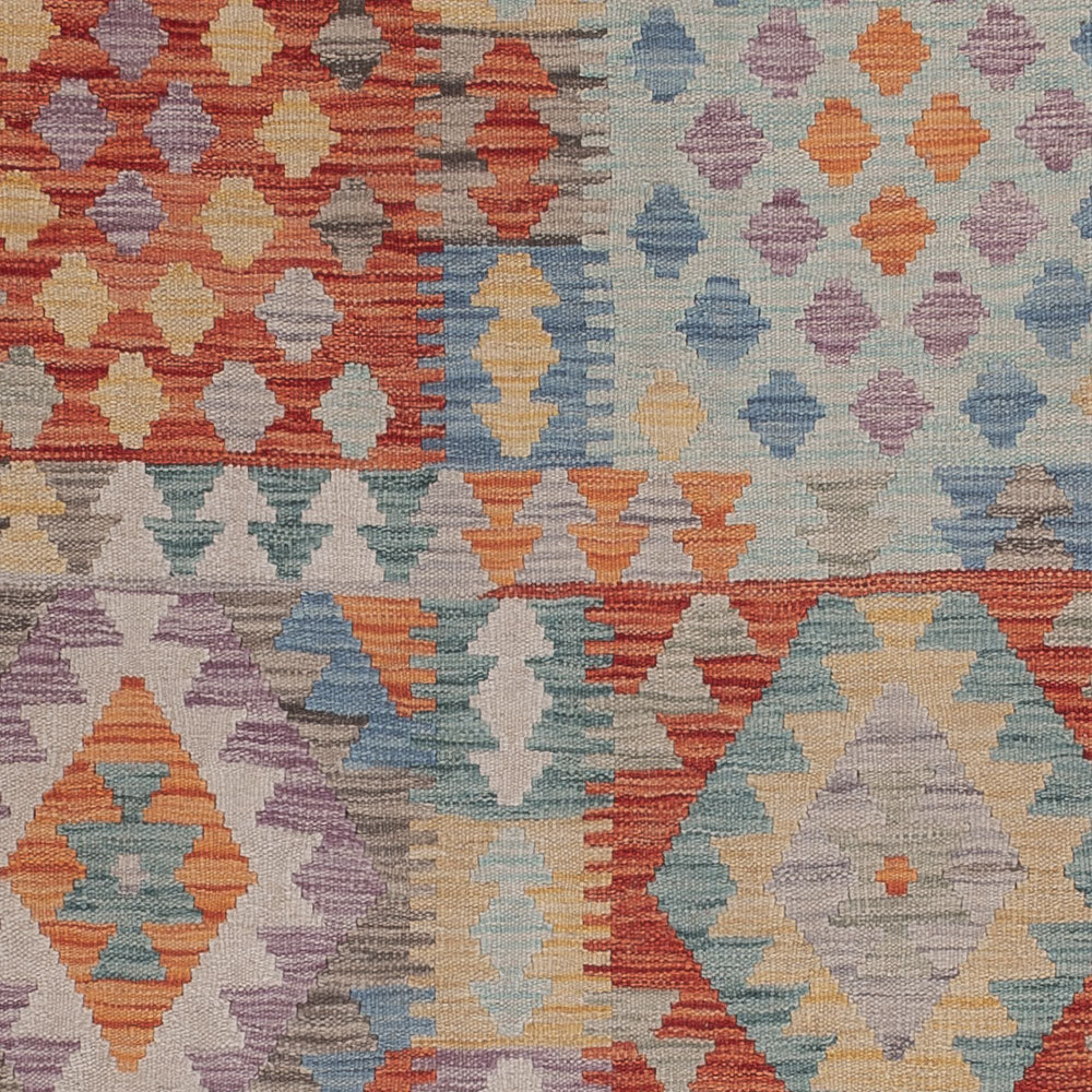 Kelim Teppich - Splash - 237 x 180 cm - mehrfarbig