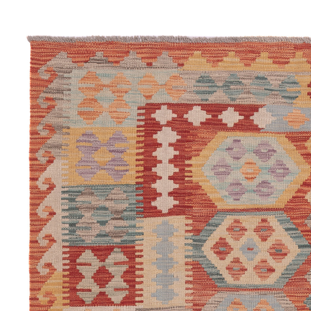 Kilim Maimana Alfombra 193x149cm - Alfombra de lana