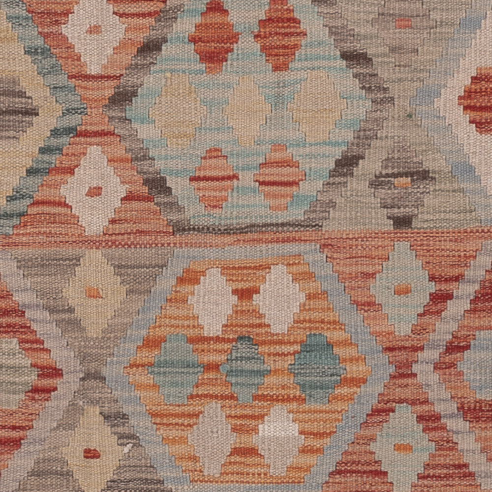 Kelim Teppich - Splash - 195 x 147 cm - mehrfarbig