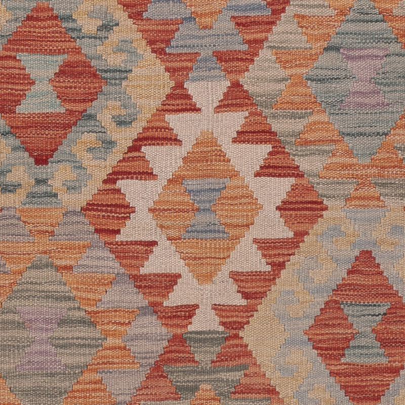 Kelim Teppich - Splash - 203 x 155 cm - mehrfarbig