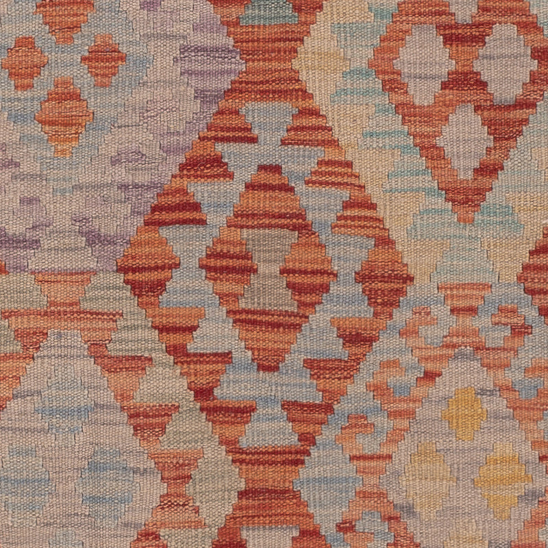 Kelim Teppich - Splash - 192 x 151 cm - mehrfarbig