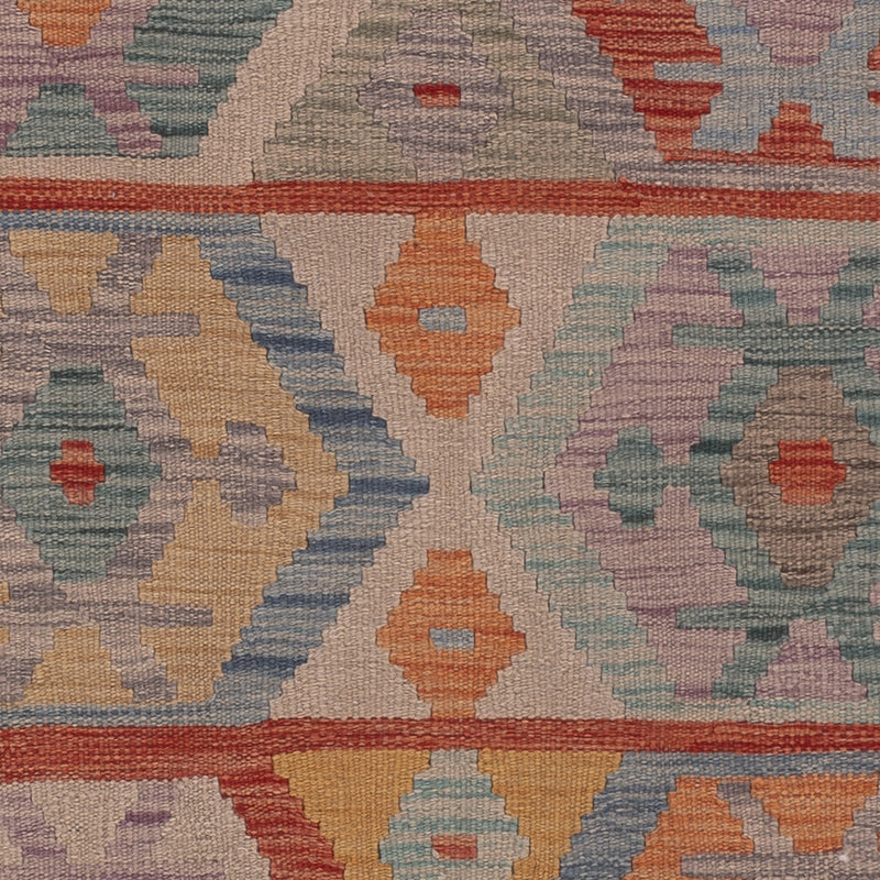Kelim Teppich - Splash - 202 x 150 cm - mehrfarbig