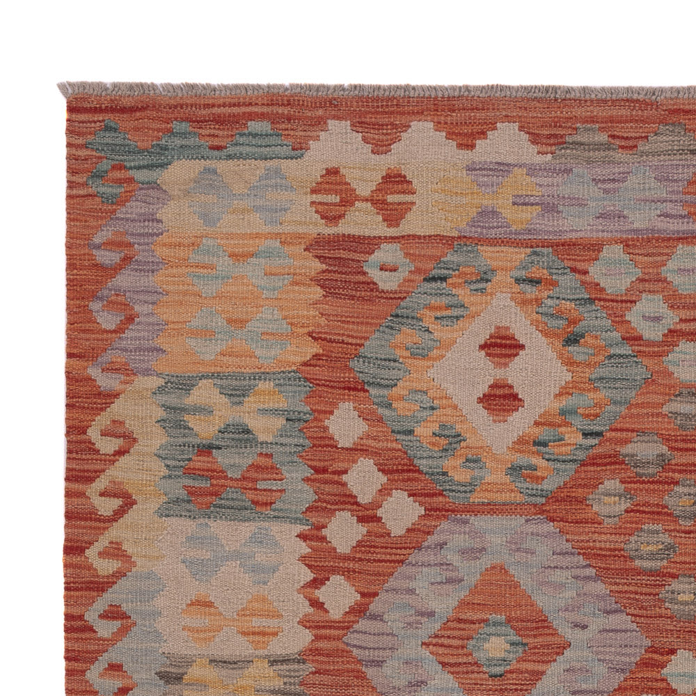 Kilim Maimana Alfombra 200x148cm - Alfombra de lana