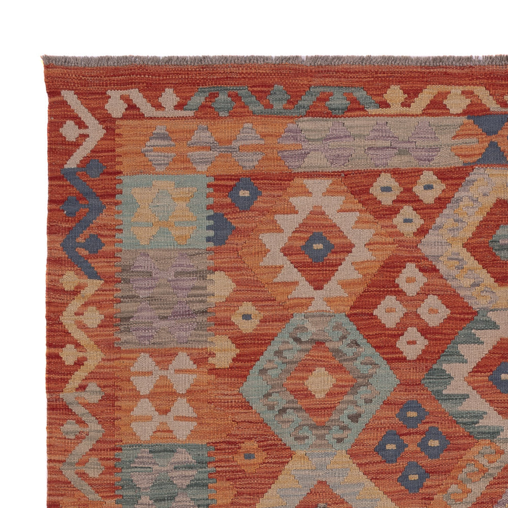 Kilim Maimana Alfombra 198x154cm - Alfombra de lana