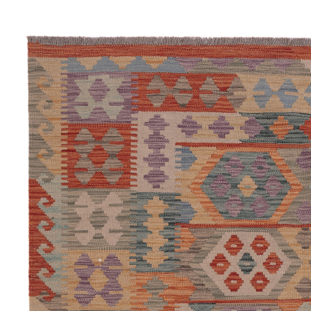 Kilim Maimana Alfombra 192x146cm - Alfombra de lana