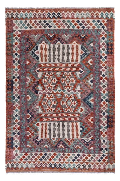 Kilim Maimana Alfombra 209x309cm - Alfombra de lana