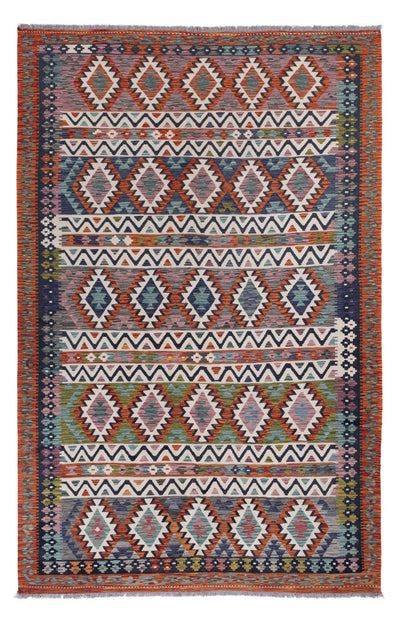 Kilim Maimana Alfombra 203x315cm - Alfombra de lana