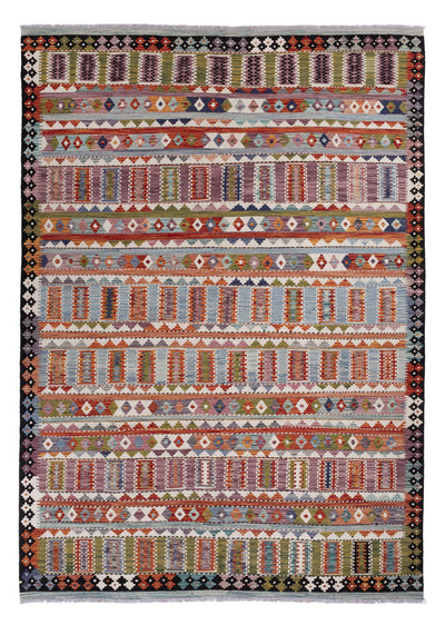 Kilim Maimana Alfombra 204x298cm - Alfombra de lana