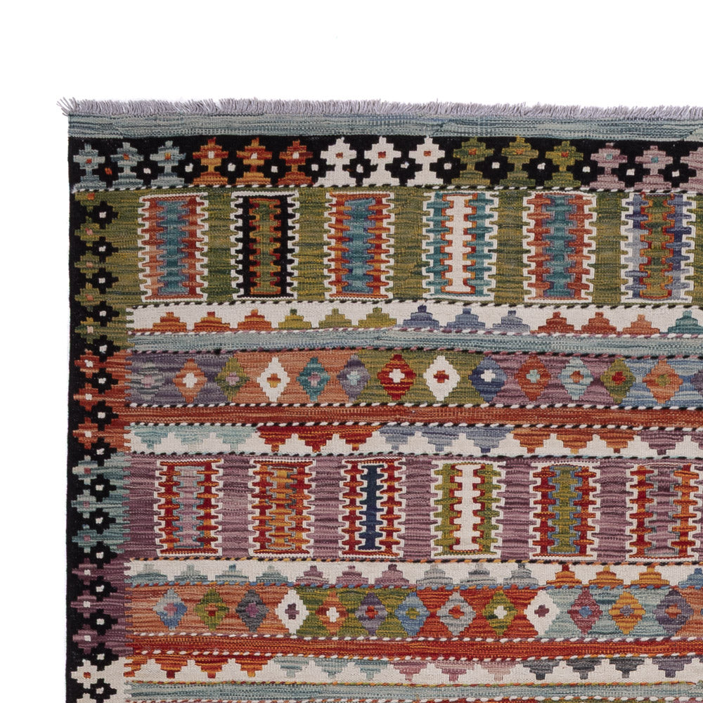 Kilim Maimana Alfombra 298x204cm - Alfombra de lana