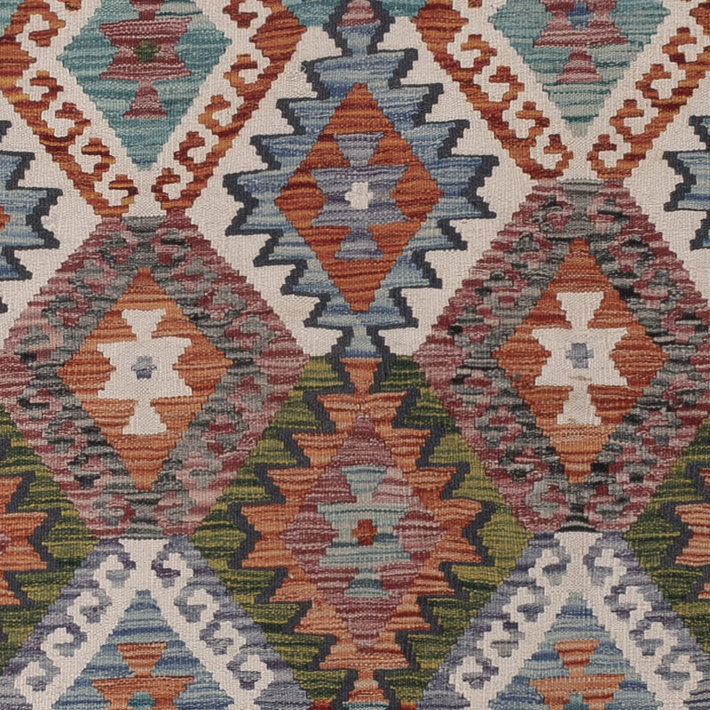 Kelim Teppich - Splash - 316 x 205 cm - mehrfarbig