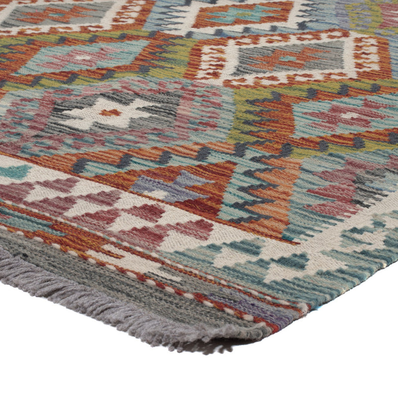 Kelim Teppich - Splash - 316 x 205 cm - mehrfarbig