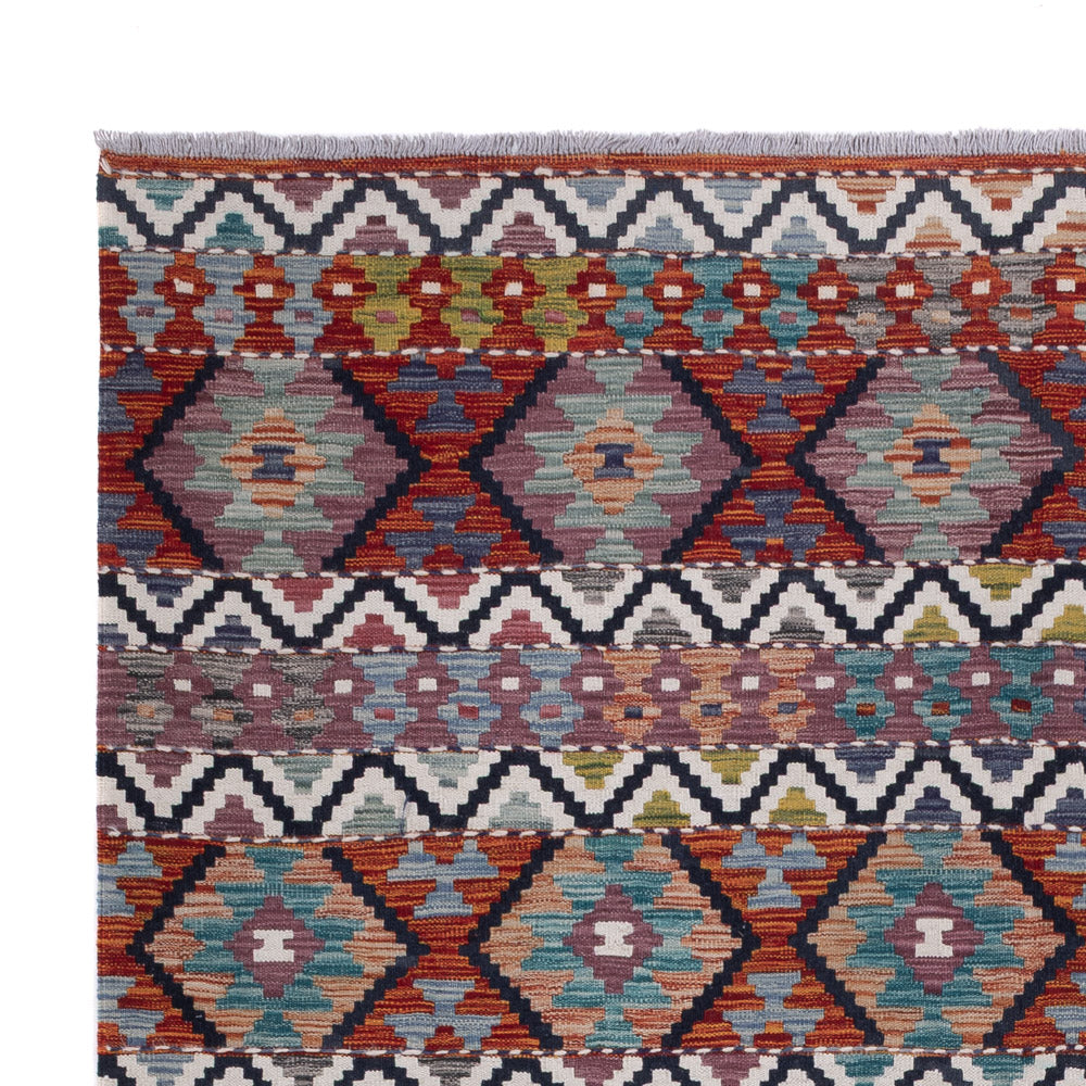 Kilim Maimana Alfombra 303x198cm - Alfombra de lana