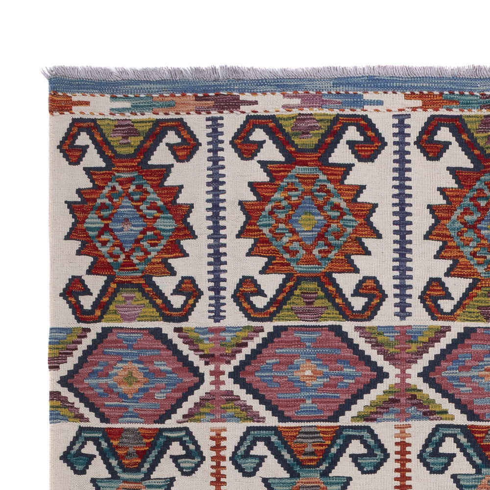 Kilim Maimana Alfombra 238x183cm - Alfombra de lana