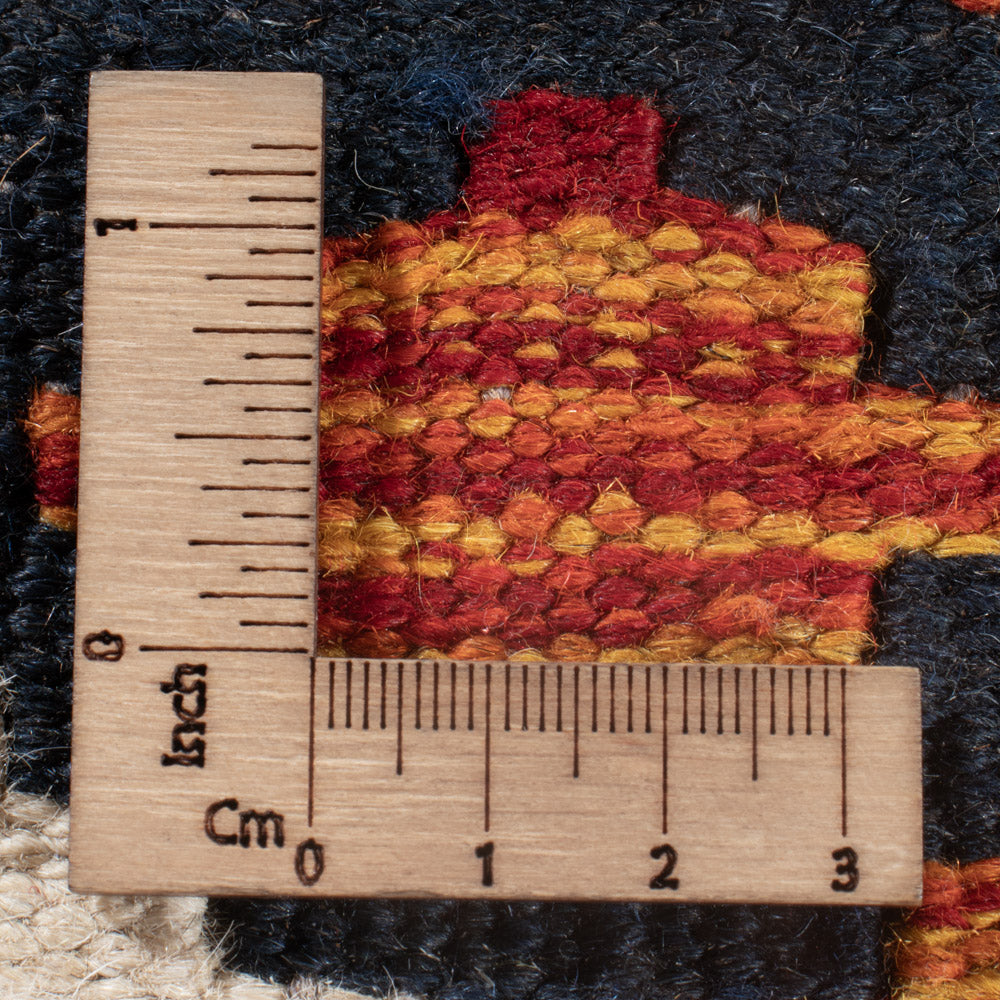 Kelim Teppich - Splash - 248 x 177 cm - mehrfarbig