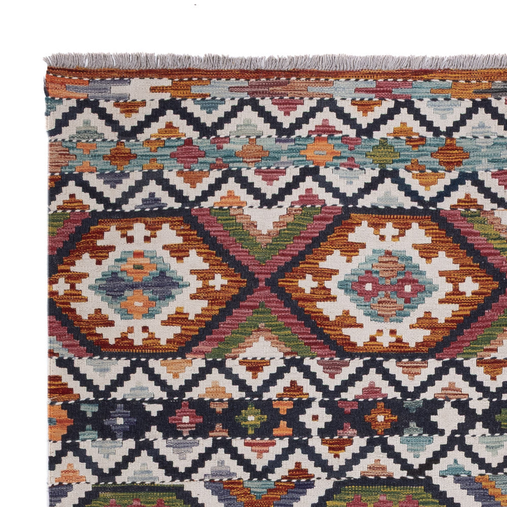 Kilim Maimana Alfombra 256x190cm - Alfombra de lana