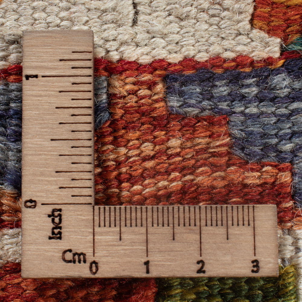 Kelim Teppich - Splash - 253 x 176 cm - mehrfarbig