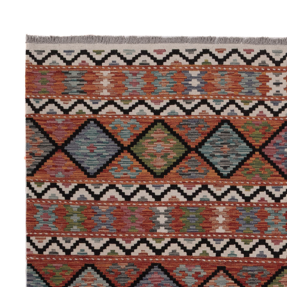 Kelim Teppich - Splash - 293 x 207 cm - mehrfarbig