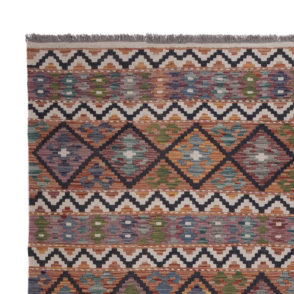 Kilim Maimana Alfombra 301x212cm - Alfombra de lana